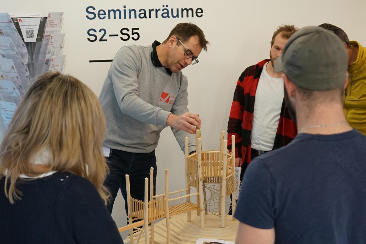 Impressionen aus dem Kurs beim Swiss Safety Center